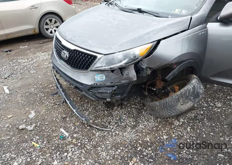 2016 Kia Sportage Lx из США, поврежденный, VIN KNDPBCACXG7878653